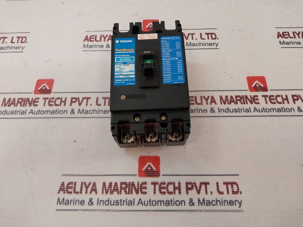 Terasaki Xs100Ns Circuit Breaker Ac200-480V