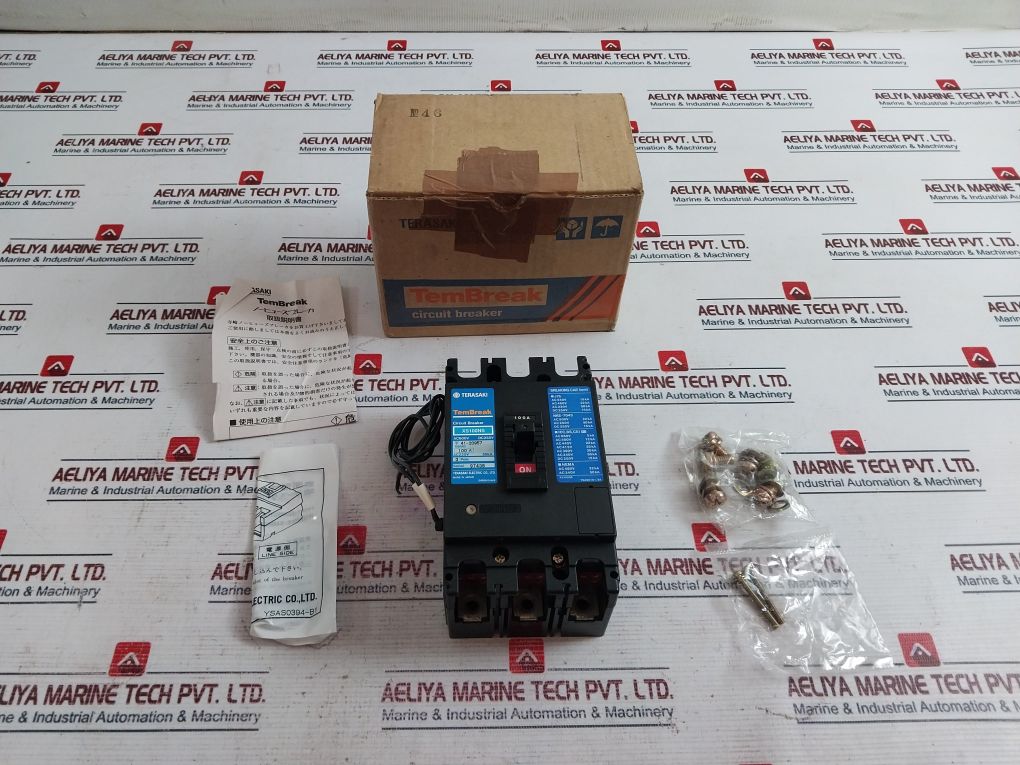 Terasaki Xs100Ns No Fuse Circuit Breaker 100A 3-pole 200-480V