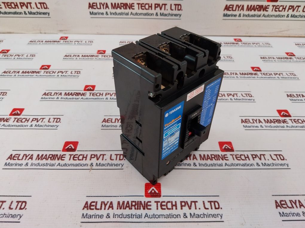 Terasaki Xs100Ns Tembreak Circuit Breaker 3 Pole 15A Ac600V Dc250V