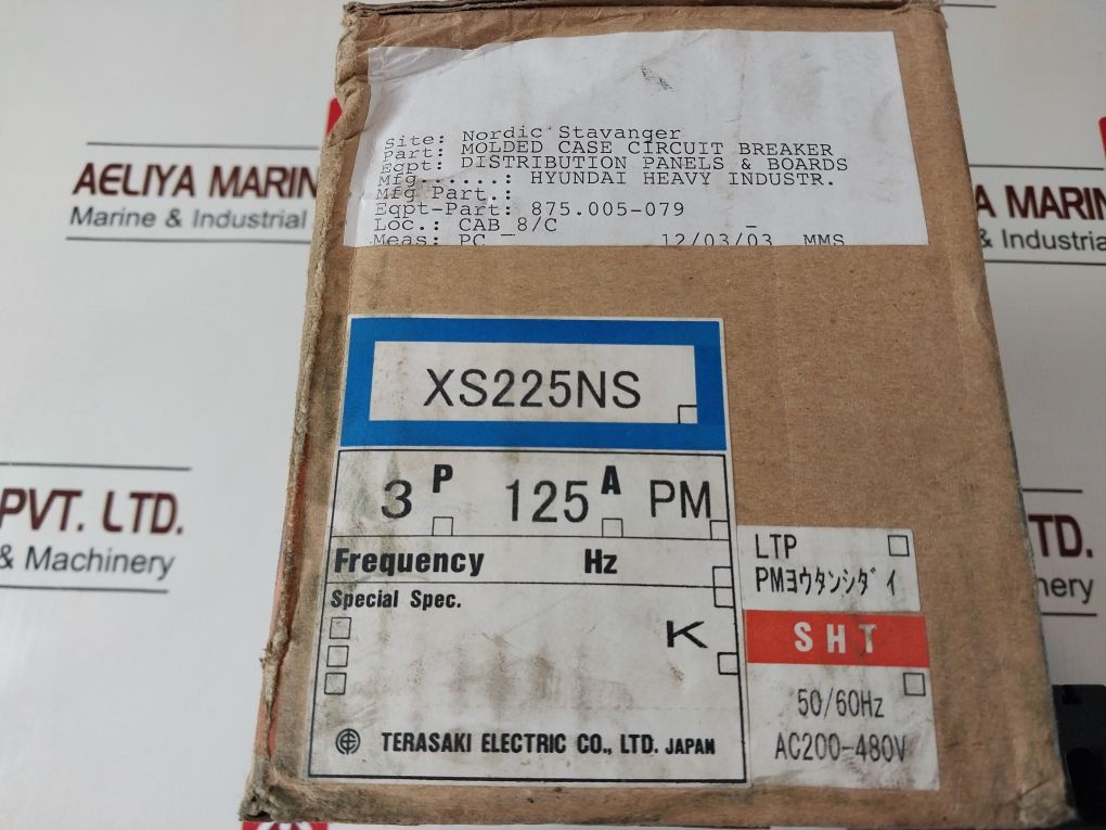 Terasaki Xs225Ns Tembreak Circuit Breaker