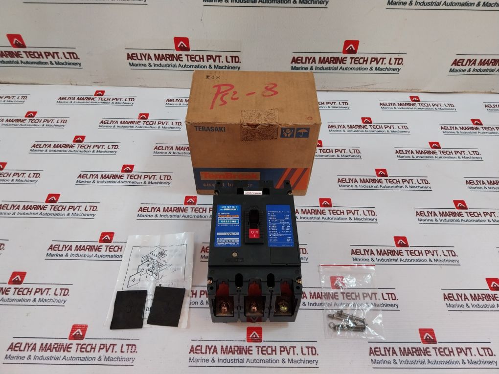 Terasaki Xs225Ns 3 Pole Circuit Breaker 225A Ac690V 50/60Hz