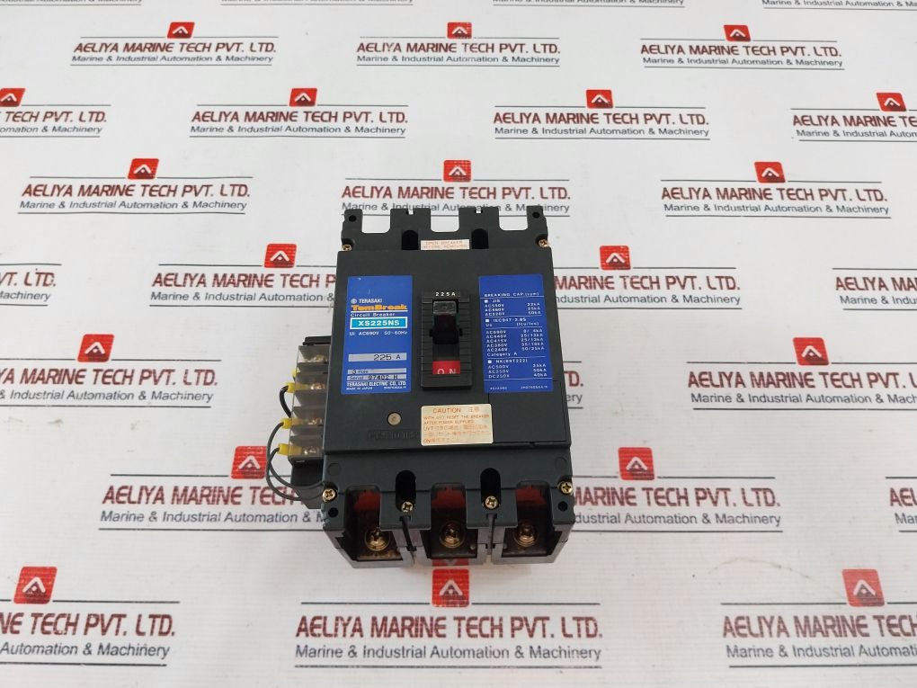 Terasaki Xs225Ns Circuit Breaker 3-pole 225A 50~60Hz