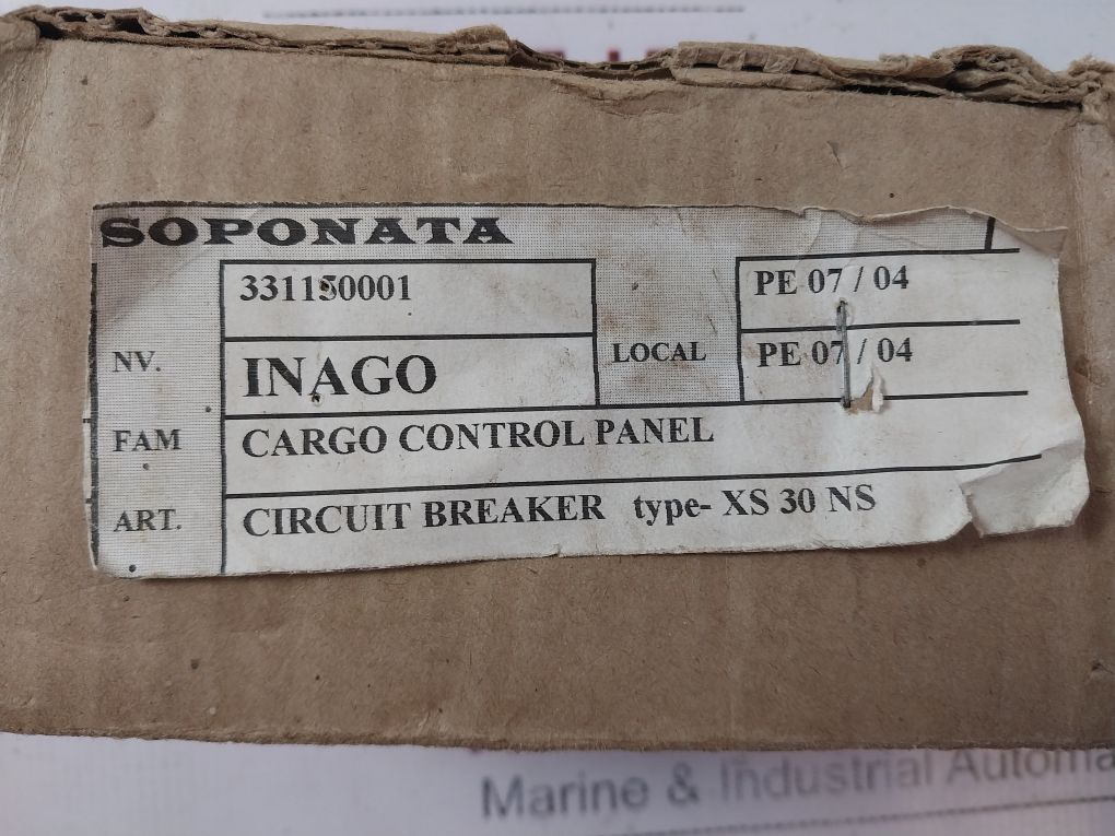 Terasaki Xs30Ns Circuit Breaker 3-pole 20A