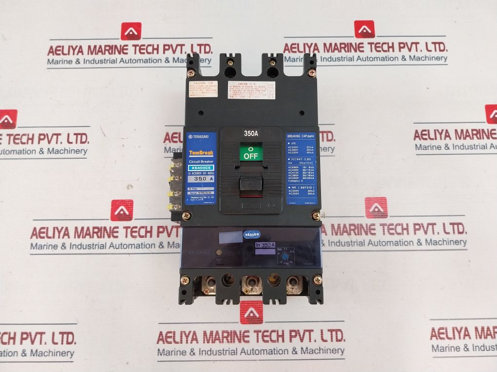 Terasaki Xs400Cs 3 Pole Circuit Breaker Xcu1S