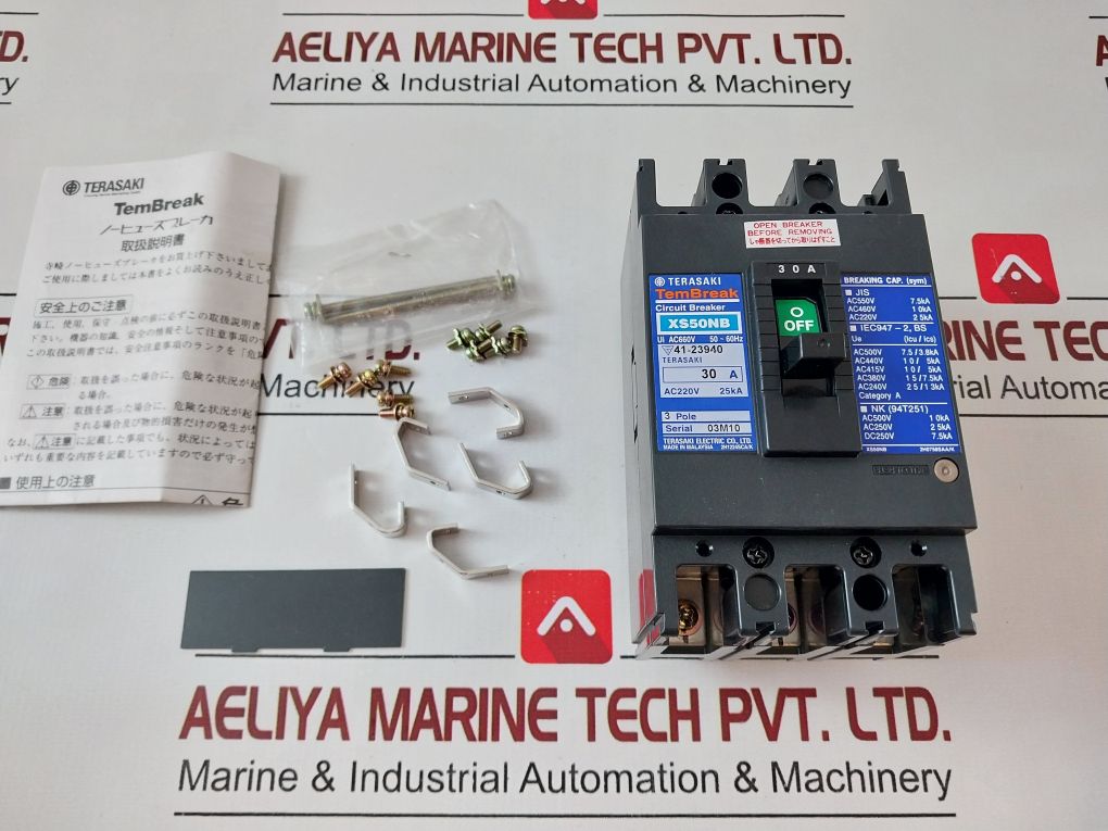 Terasaki Xs50Nb Molded Case Circuit Breaker 30A