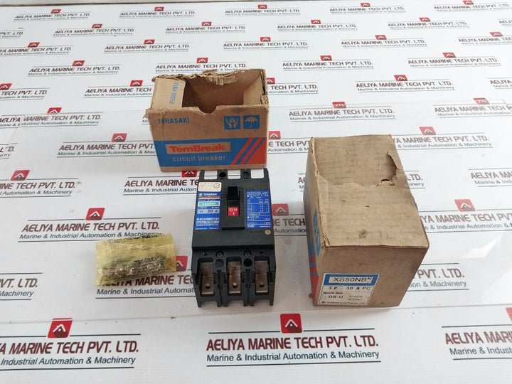 Terasaki Xs50Nb 3 Pole Circuit Breaker 30A 40°C 660Vac 50~60Hz