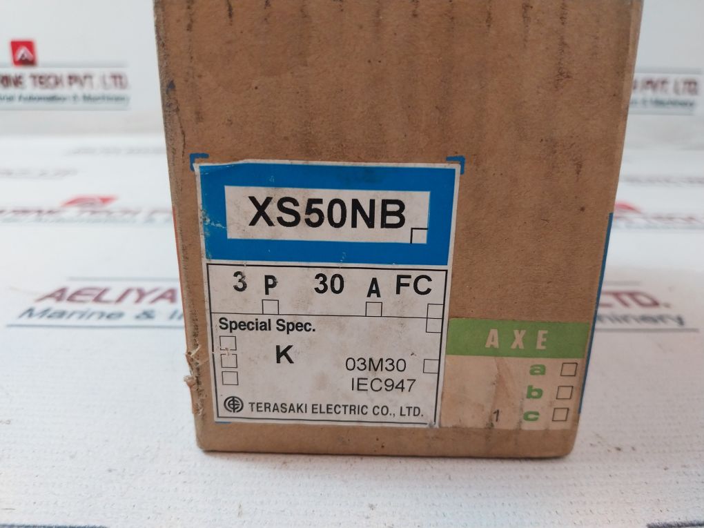 Terasaki Xs50Nb 3 Pole Circuit Breaker Ac660V 30A