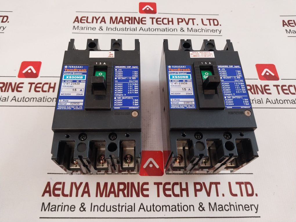 Terasaki Xs50Nb Circuit Breaker 15A
