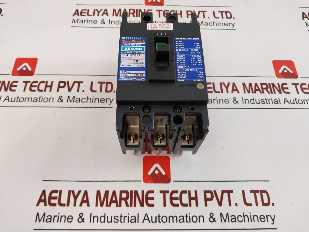 Terasaki Xs50Nb Circuit Breaker 15A
