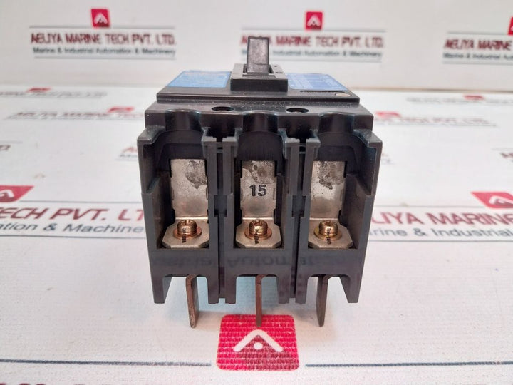 Terasaki Xs50Ns 3-pole Circuit Breaker Ac600V Dc250V 15Amp