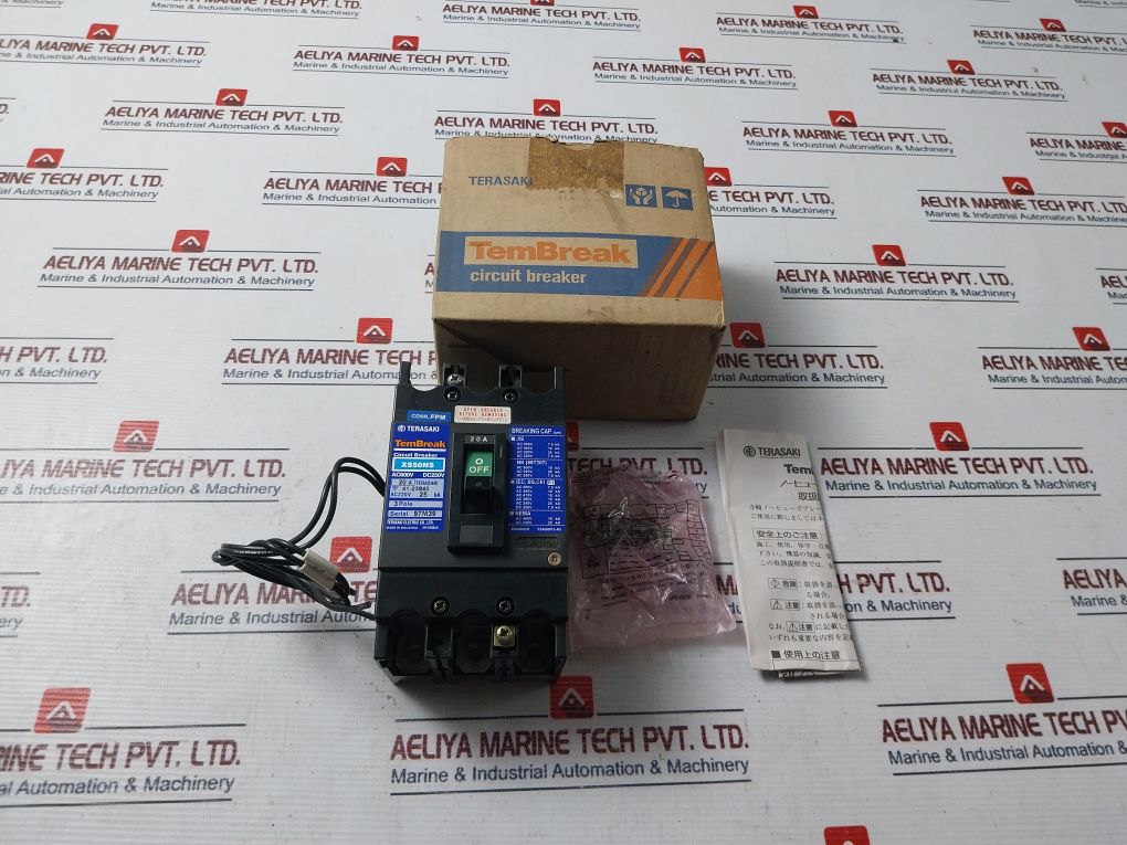 Terasaki Xs50Ns Circuit Breaker 3 Pole Ac600V 20A