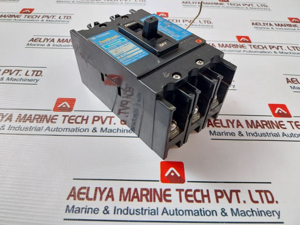 Terasaki Xs60Ns Tembreak Circuit Breaker 3 Pole 60A 220Vac