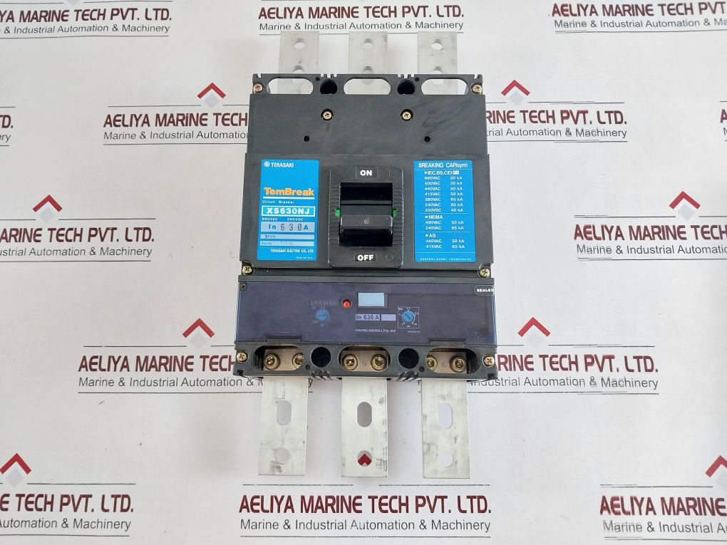 Terasaki Xs630Nj Circuit Breaker 630A With Trip Unit