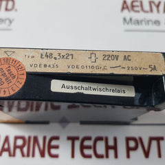 Tesch E48.3×21 Time-off Relay