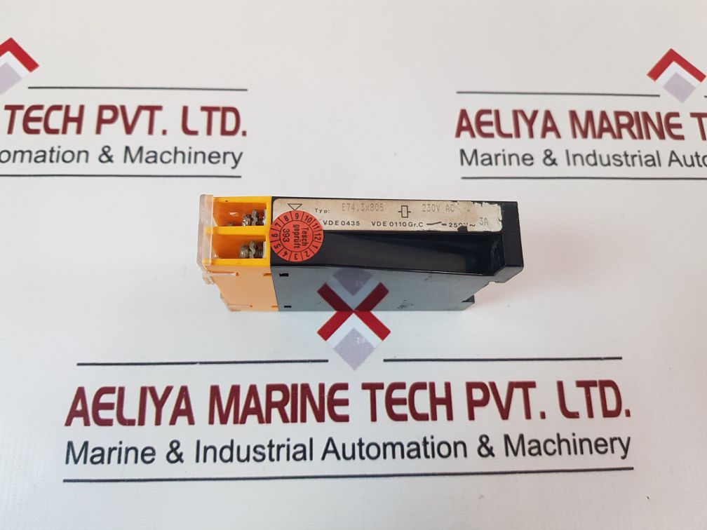 Tesch E74.3X805 Time Delay Relay