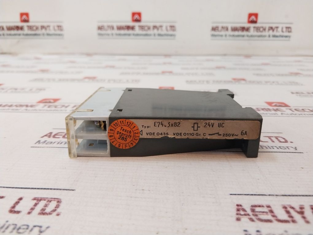 Tesch E74.3X82 Time Delay Relay 250V~ 6A