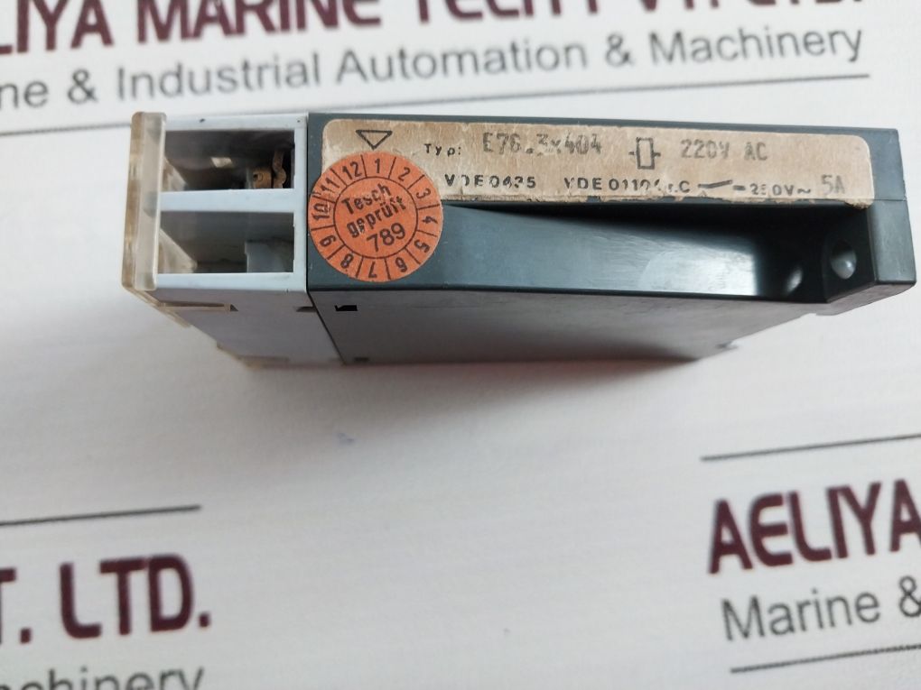 Tesch E76.3X404 Vde 0110 Gr.C Relay