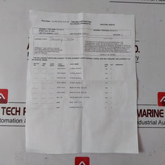 Oceaneering 0333661 Repair Kit For Pressure Regulator