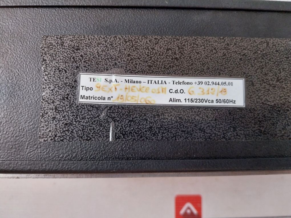 Tesi 9Ext-hev6E01H High Energy Ignition Module 50/60 Hz