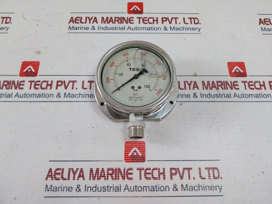 Tess 0-1400 Psi Hydraulic Pressure Gauge