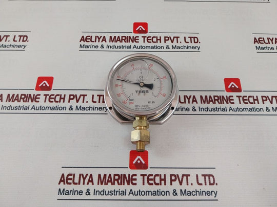 Tess En837.1 Pressure Gauge -30 To 40 Psi