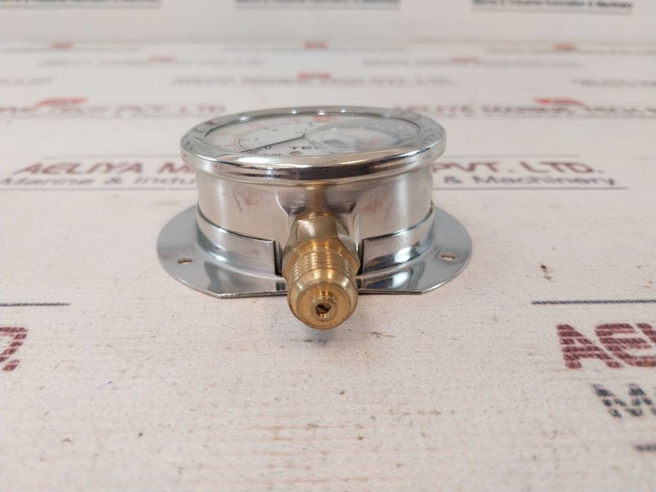 Tess En837.1 Pressure Gauge 0-6 Bar