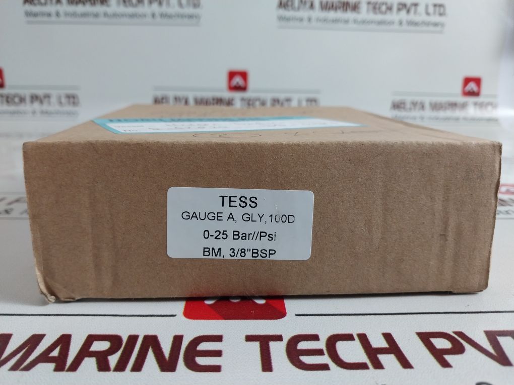 Tess En 837-1 Pressure Gauge 0 To 25 Bar 0 To 350 Psi
