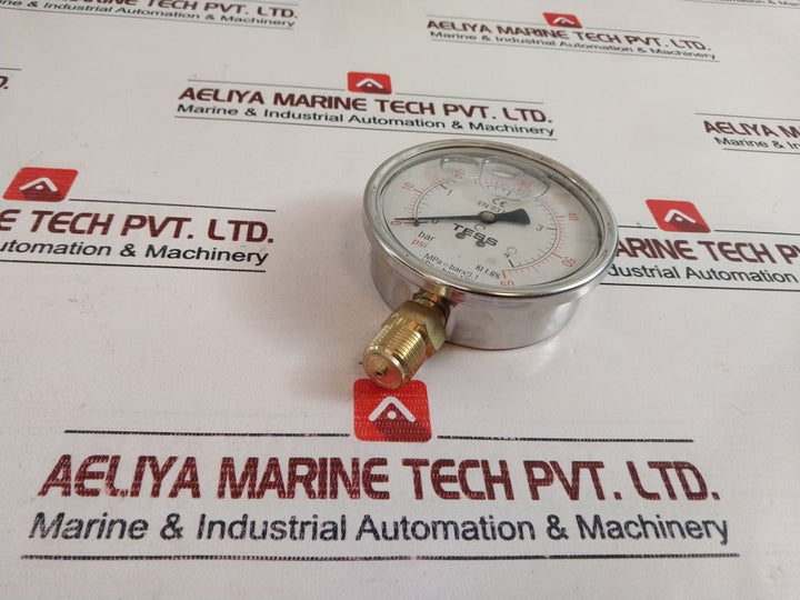 Tess En 837.1 Pressure Gauge 