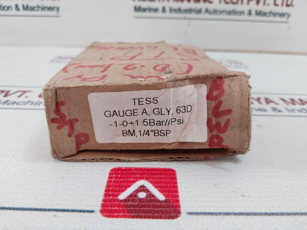 Tess En 837.1 Pressure Gauge -30 To 20 Psi