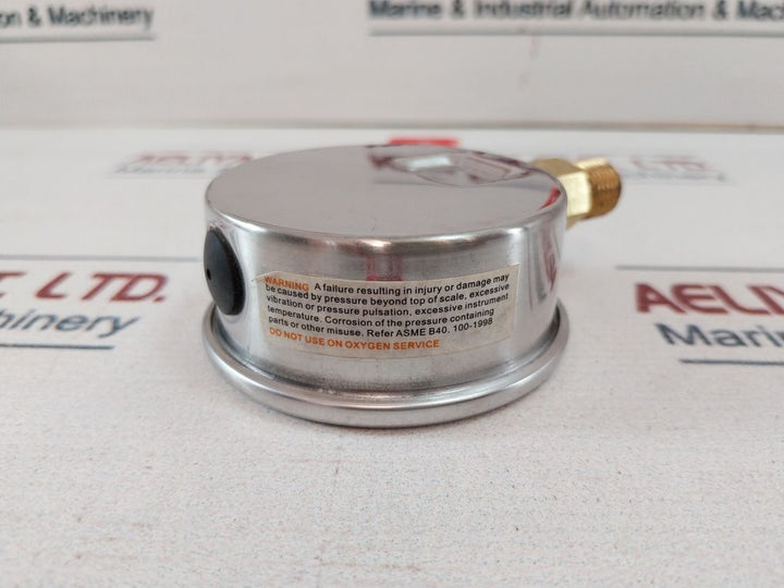 Tess En 837.1 Pressure Gauge -30 To 20 Psi