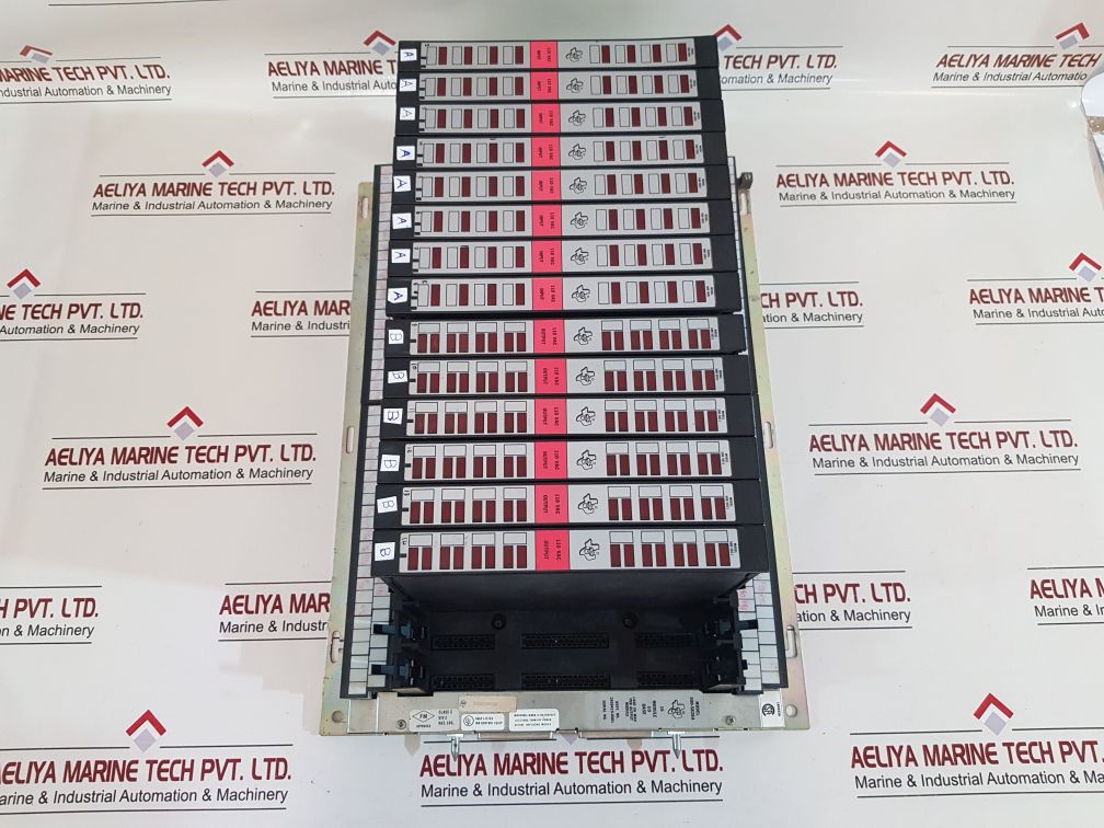 Texas instruments 500-5828a i/o module base rack 500-5011