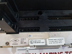 Texas instruments 500-5828a i/o module base rack 500-5011