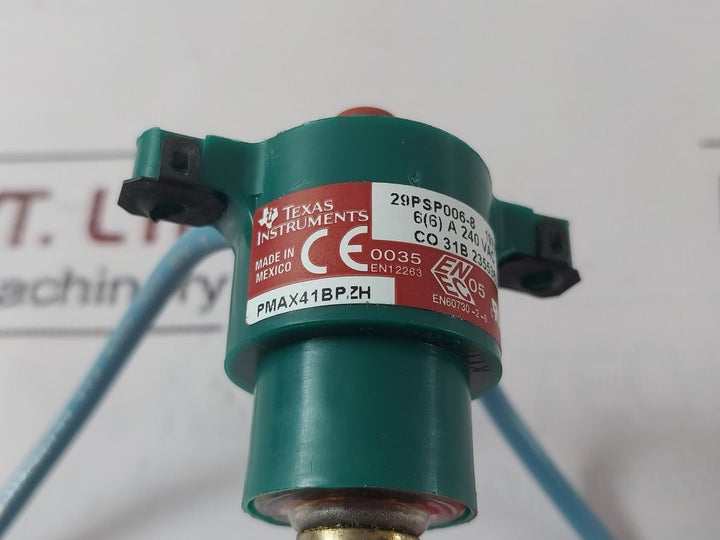 Texas Instruments 29Psp006-8 High Pressure Switch