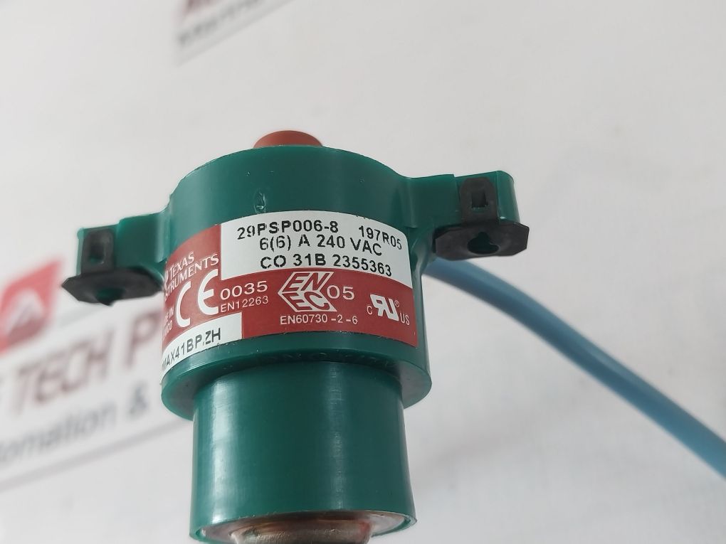 Texas Instruments 29Psp006-8 High Pressure Switch