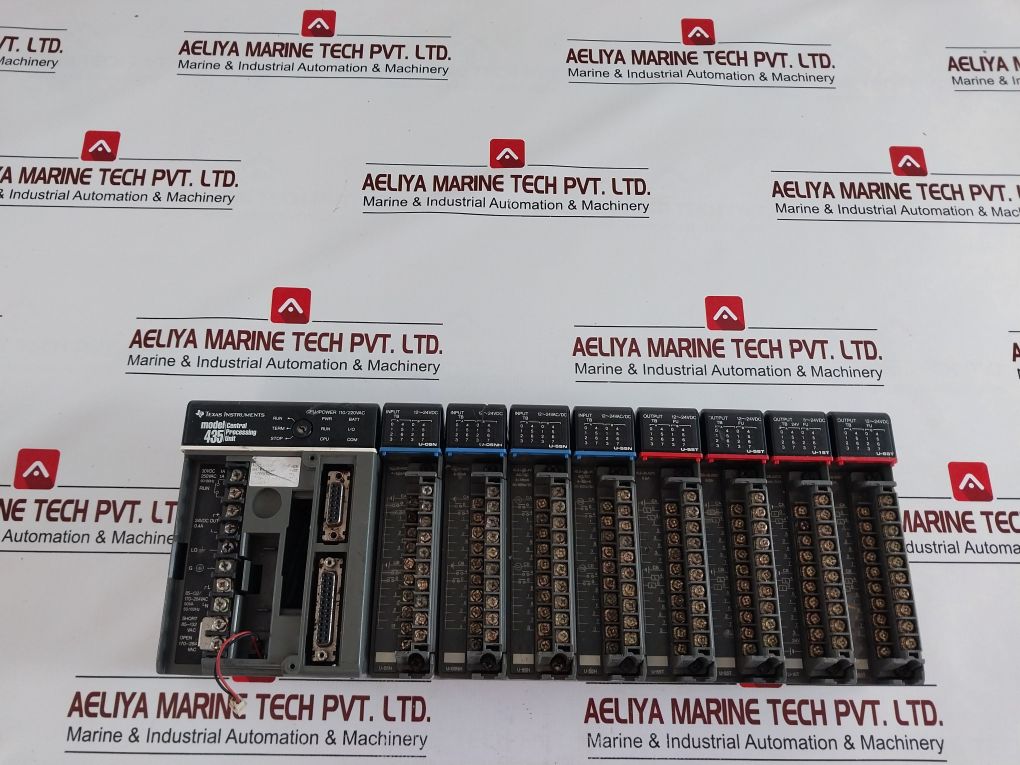 Texas Instruments 435 Processing Unit With U-05N,U-05Nh,U-55N,U-55T,U-15T Module
