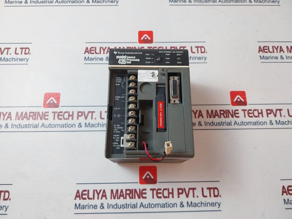 Texas Instruments 435 Central Processing Unit 250Vac