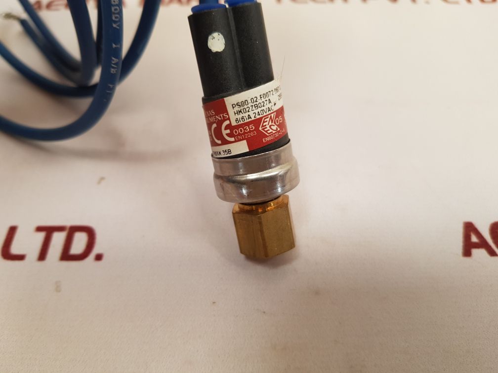 Texas Ps80-02-f0072 067-027 Pressure Switch