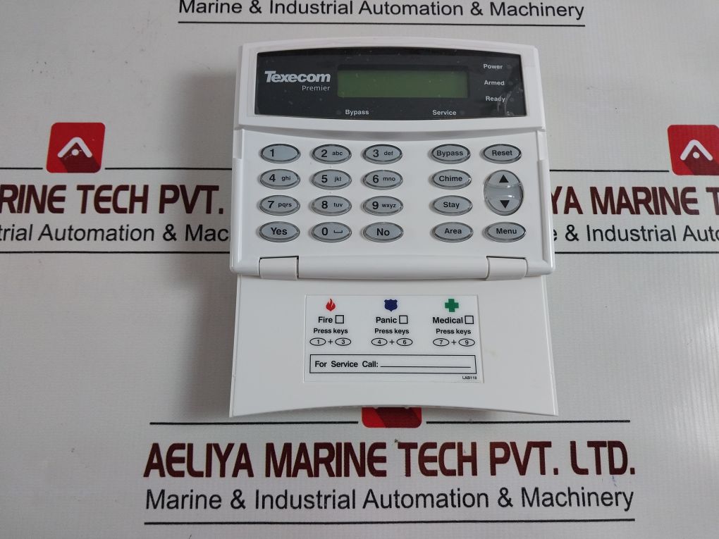 Texecom Dba-0165 Premier Lcd Keypad Ver 10.1 Txidba0165