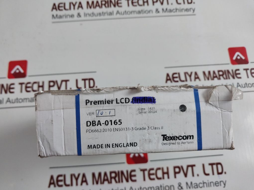 Texecom Dba-0165 Premier Lcd Keypad Ver 10.1 Txidba0165