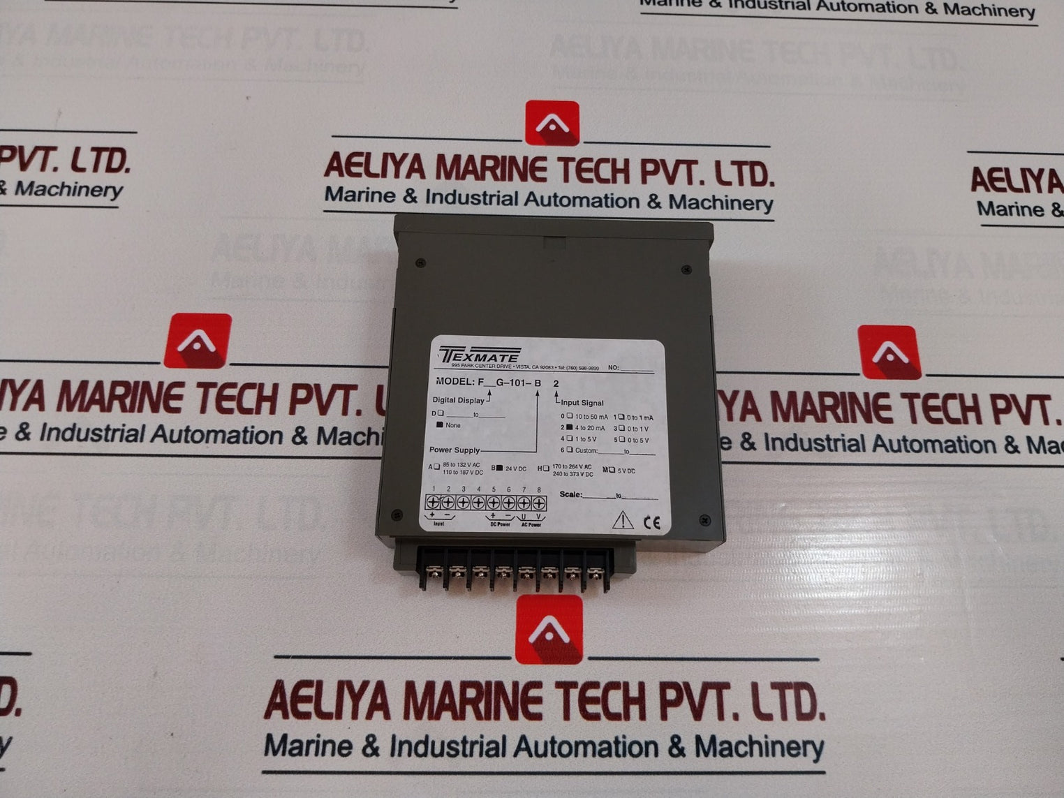 Texmate F_G-101-b Manifold Pilot Pressure 6504074