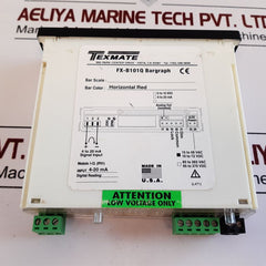 Texmate Fx-b101Q Bargraph Diverter Accumulator Pressure