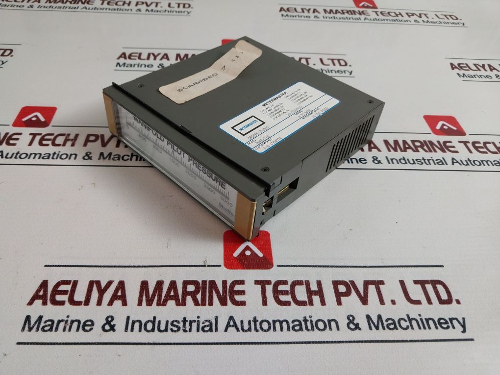 Texmate Shaffer Fg-101-b2 Metermaster Manifold Pilot Pressure 0-3000