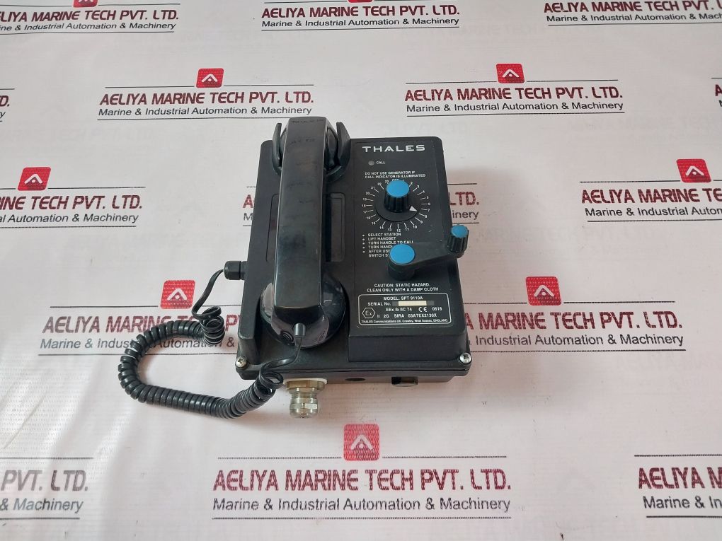 Thales Spt 9110A Sound Powered Phone
