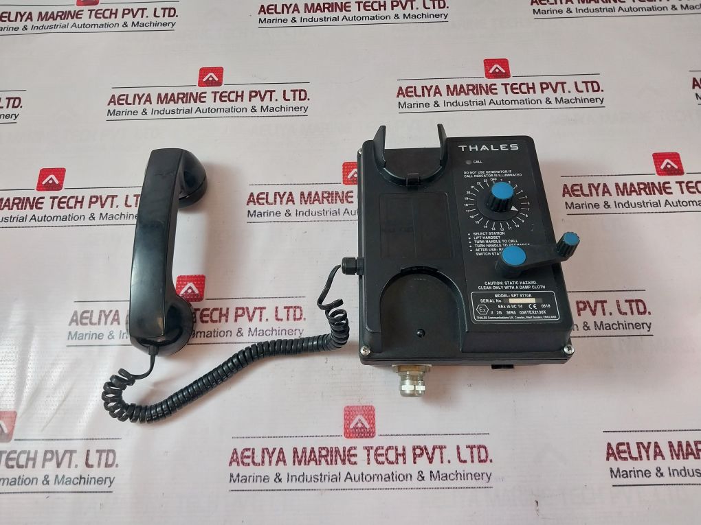 Thales Spt 9110A Sound Powered Phone