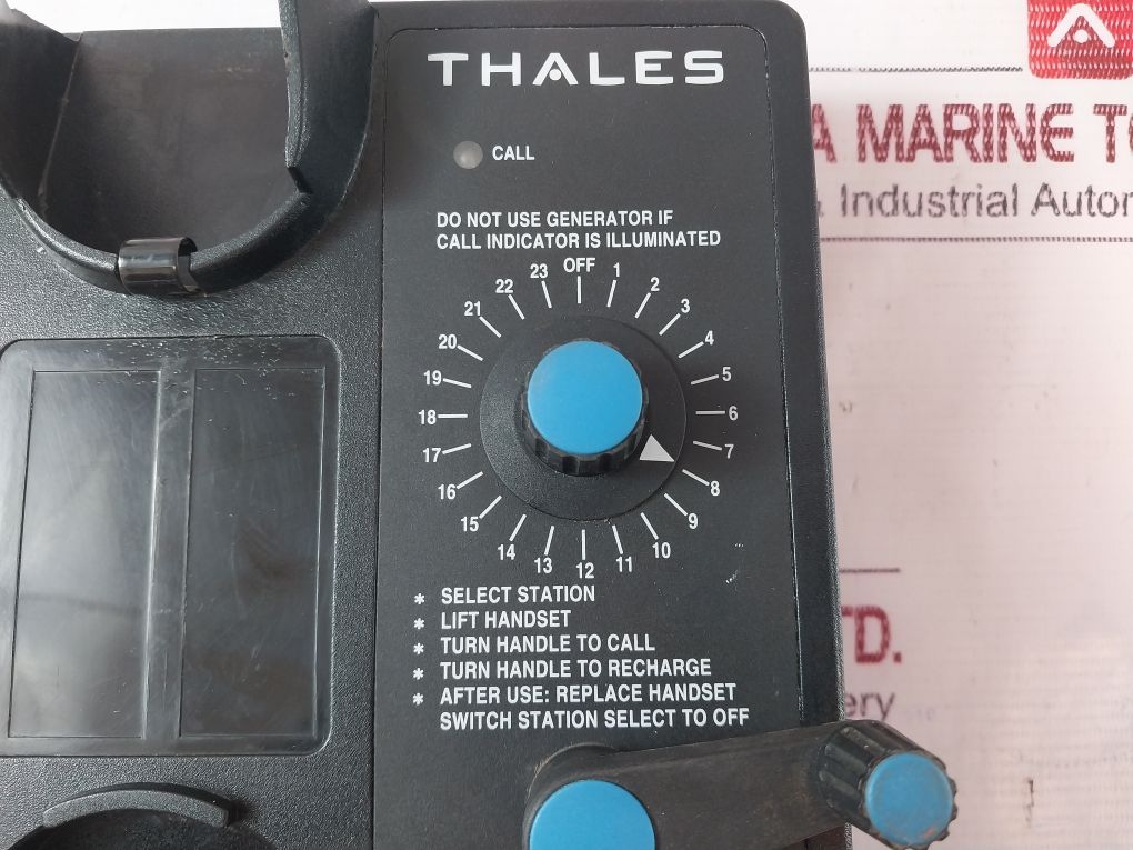 Thales Spt 9110A Sound Powered Phone