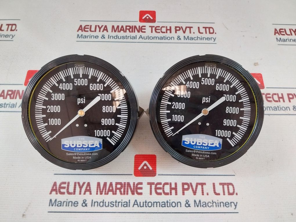 The Subsea 05-4834-t Pressure Gauge 10000 Psi