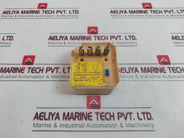 Thermo-couple Gab-100/E Power Supply 12-35V 4-20Ma