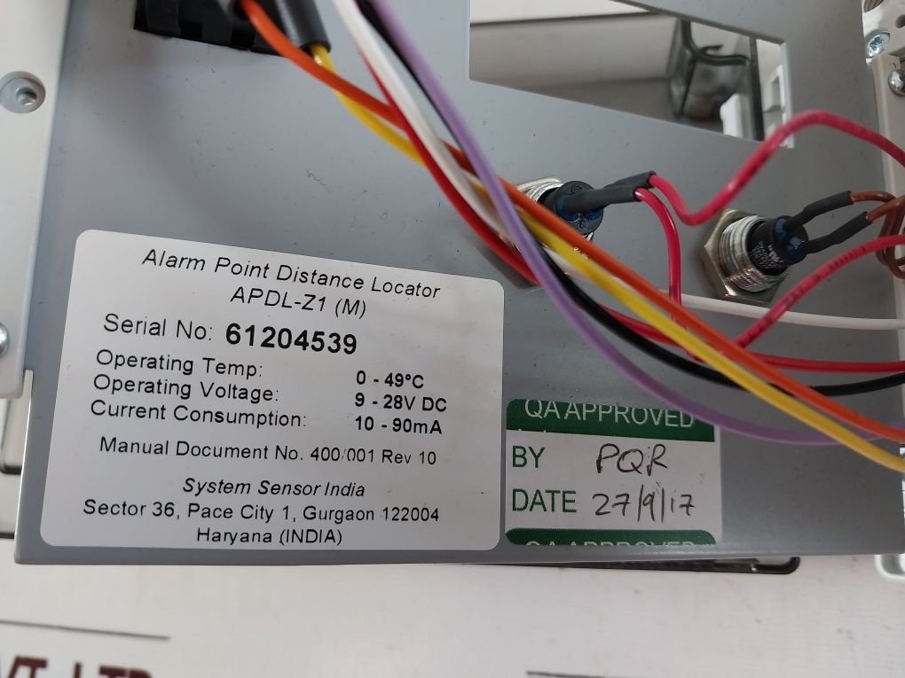 Thermocable Apdl-z1 Alarm Point Distance Locator