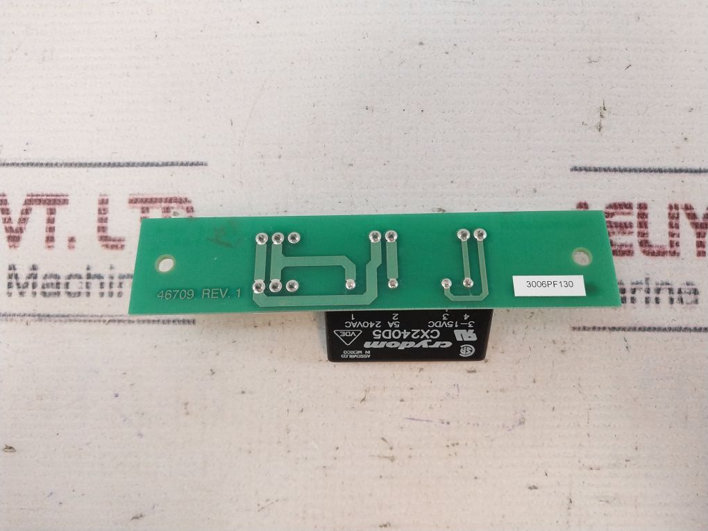 Thermopatch 46709 Pcb Relay Rev. 1