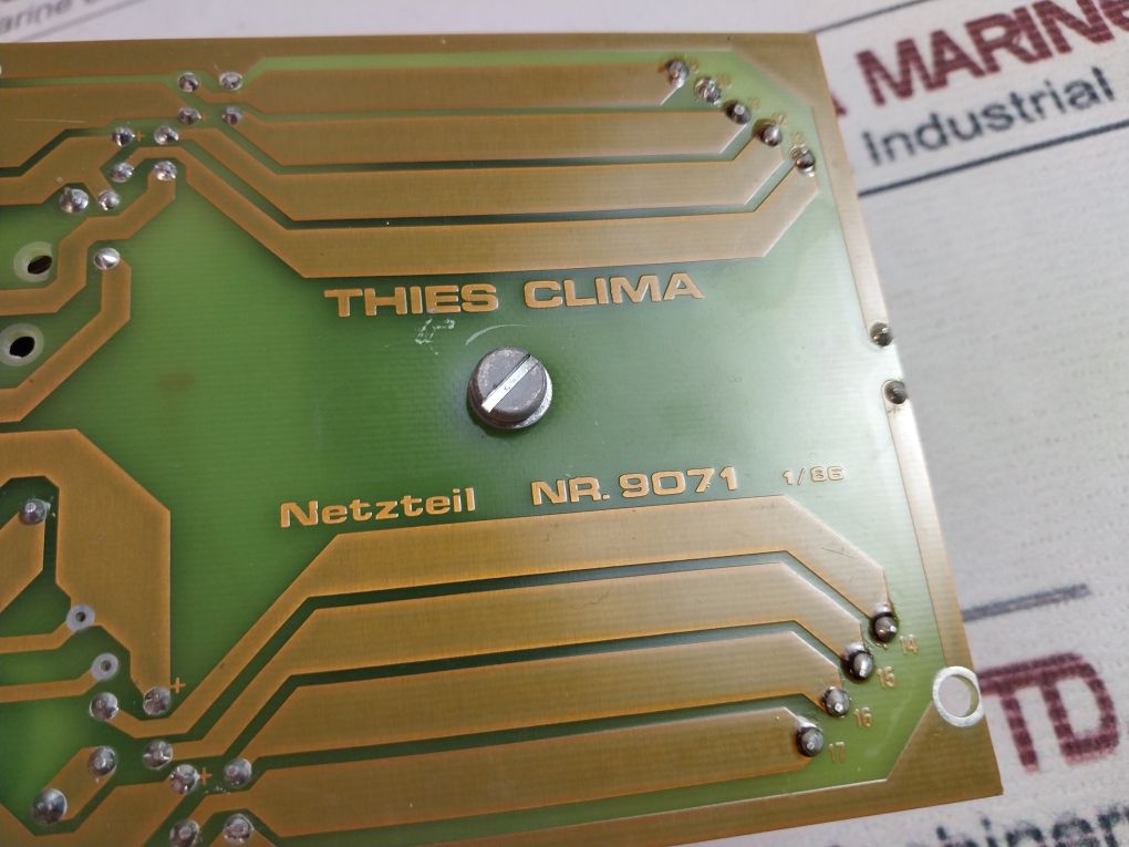 Thies Clima 9071 Power Adapter
